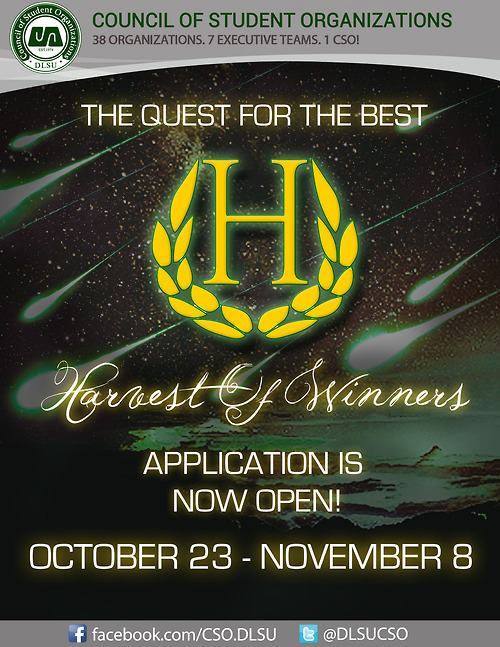 DLSU - The Quest for the Best is On! The Harvest of Winners, an award ...