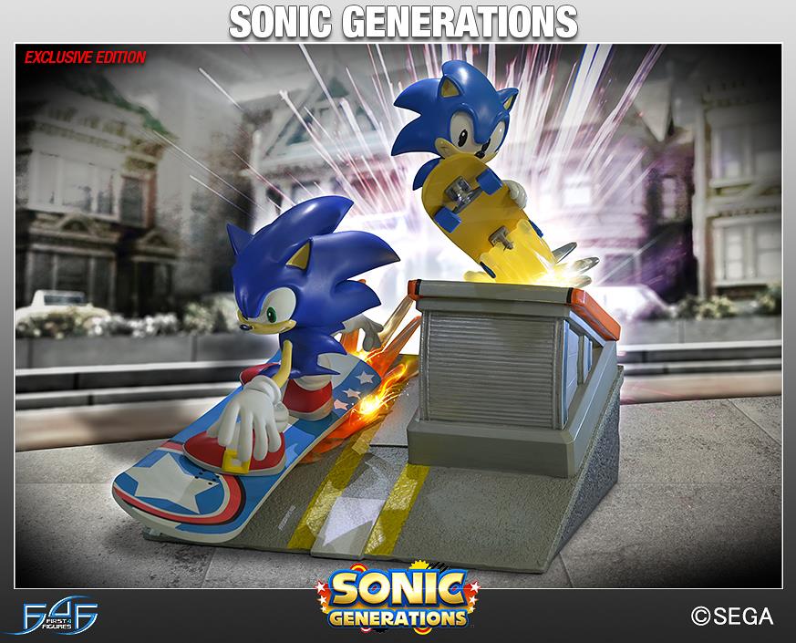 Sonic - First 4 Figures has just announced a new line of Sonic