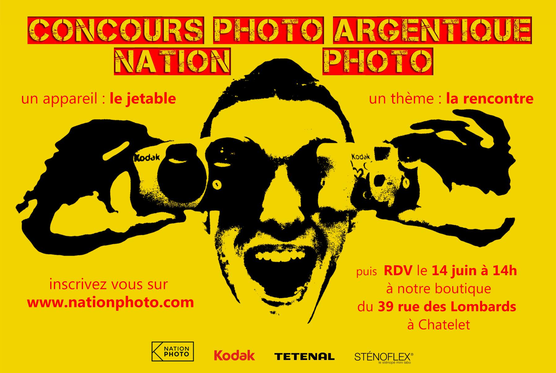 Nation Photo Kodak Express Châtelet Rue Des Lombards Paris