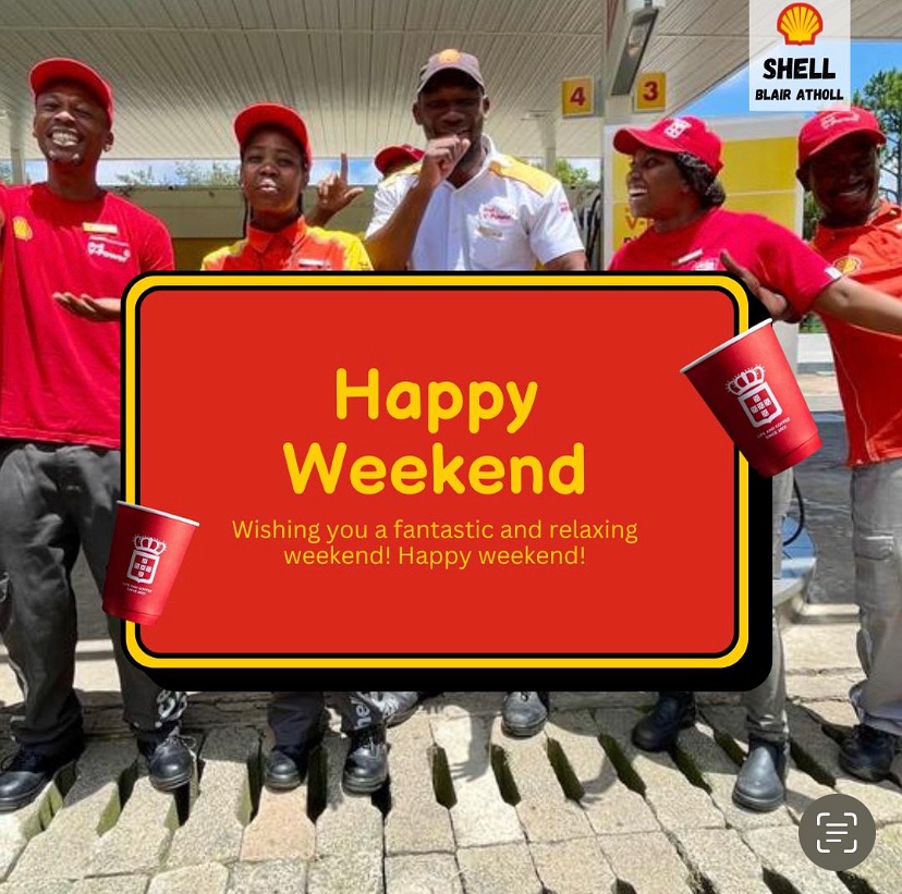 Happy Weekend! Wishing you a... - Shell Blair Atholl Motors | Facebook