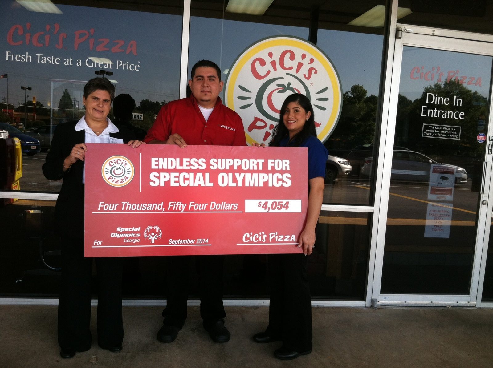 Cicis Pizza - A big thanks to our fans who helped us support Special ...
