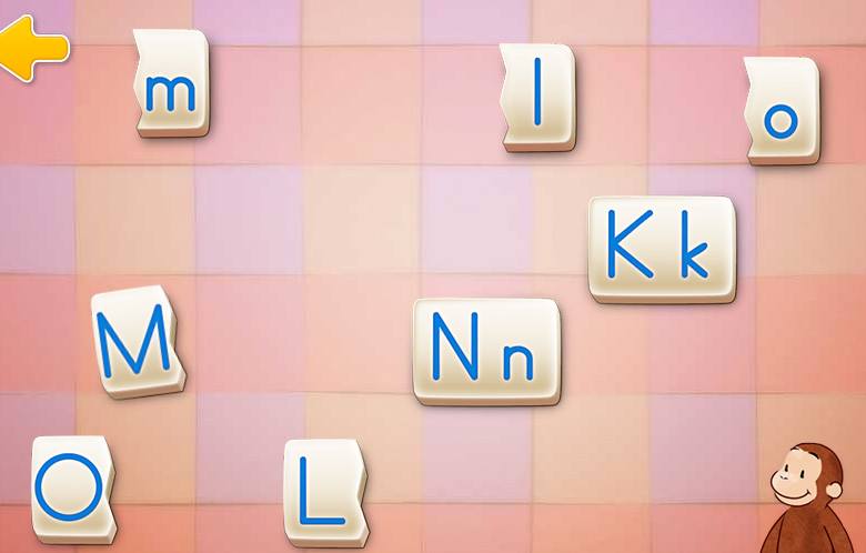 Curious George - Our brand-new Matching Letters activity will help kids ...