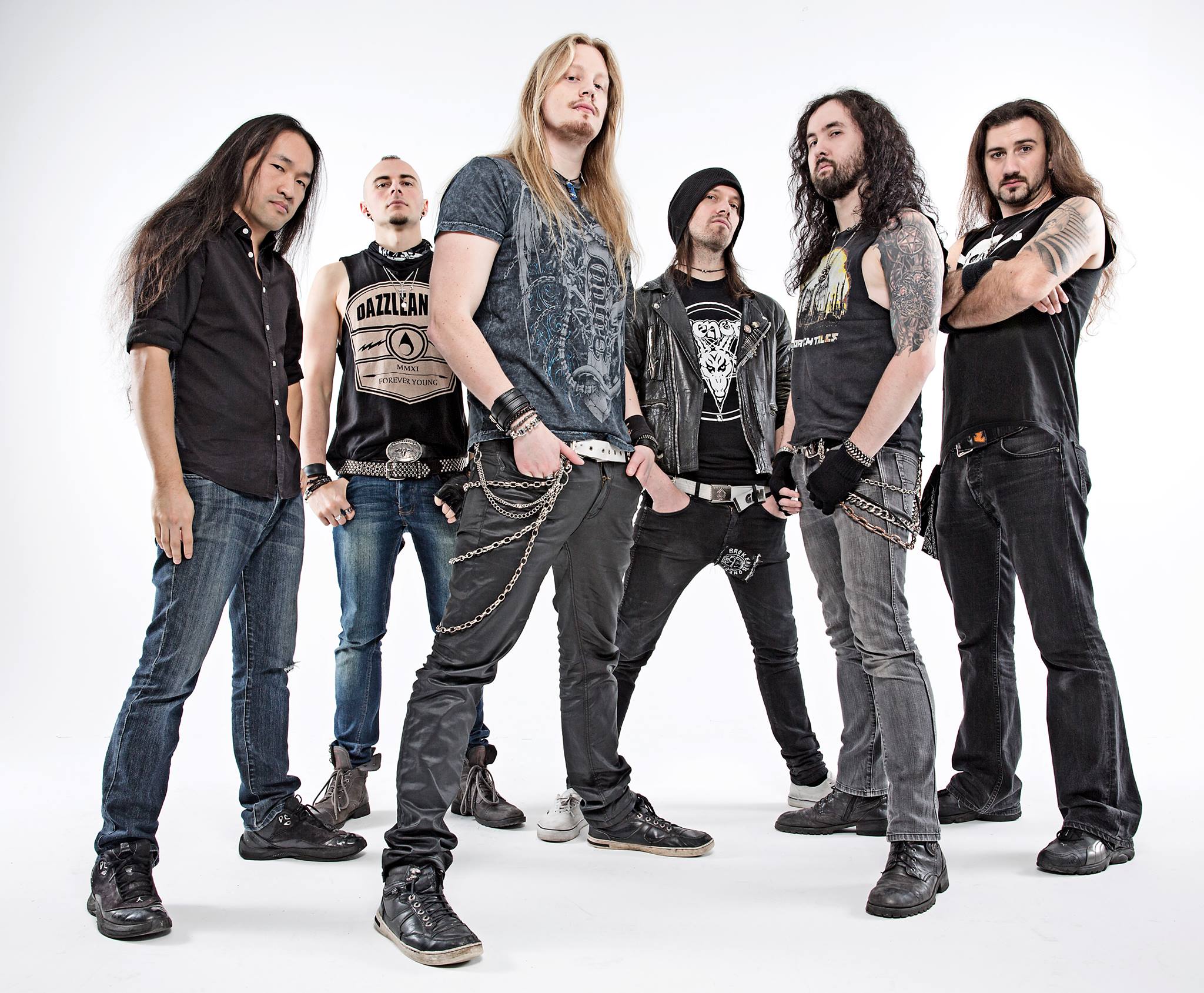 Dragonforce - Dragonforce 2014 :) from left to right: Herman Li
