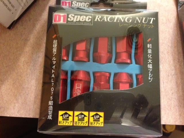 20pc Red & Black Racing Lug Nuts For Lancer Evo 8 9 IX – 12x1.5 Thread Spline Drive