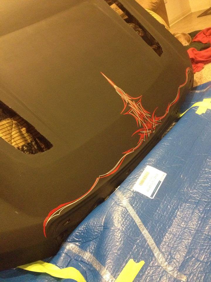 Rocket Kustom Pinstriping