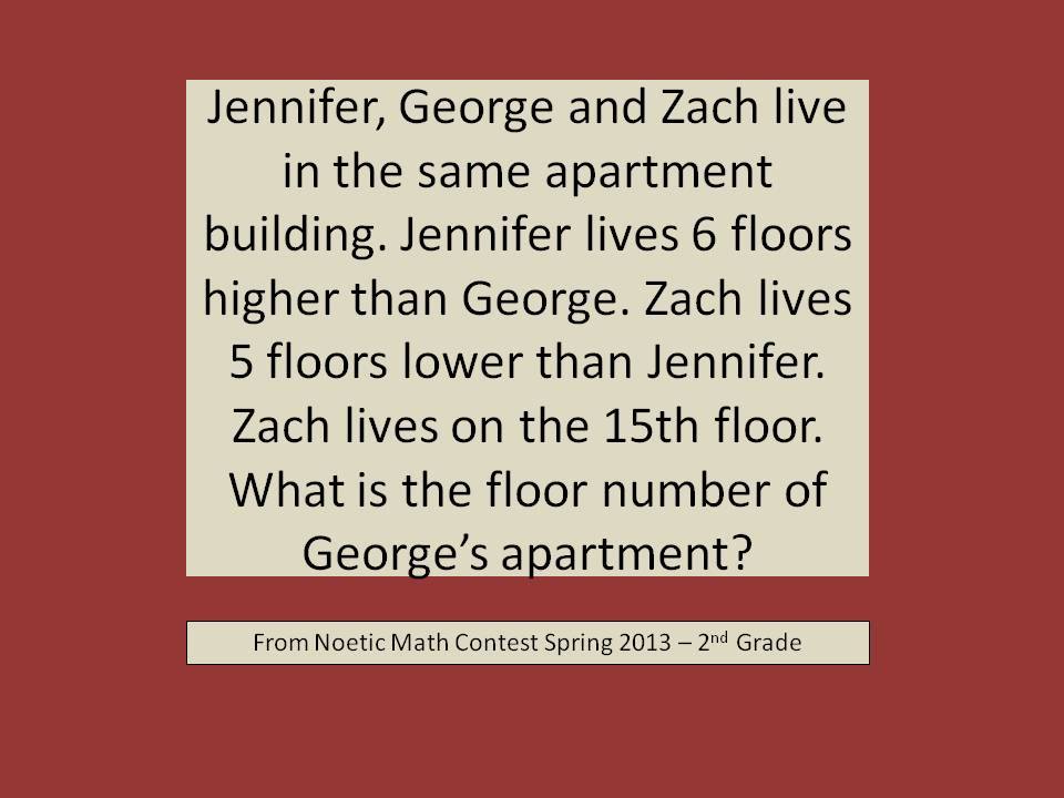 Noetic Learning - Here's a 2nd grade sample question. Our spring math ...
