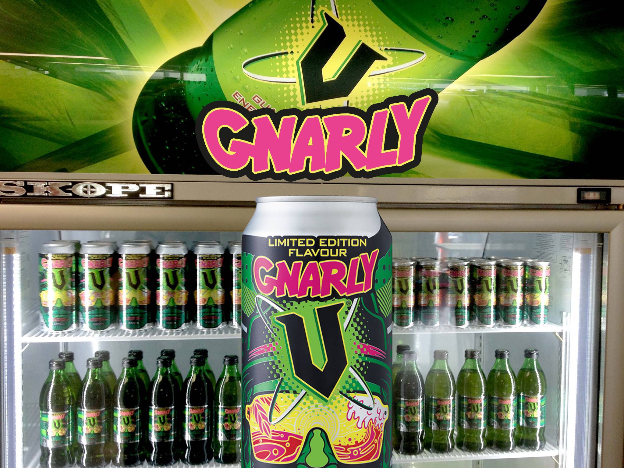 V Gnarly Logo V Line 54
