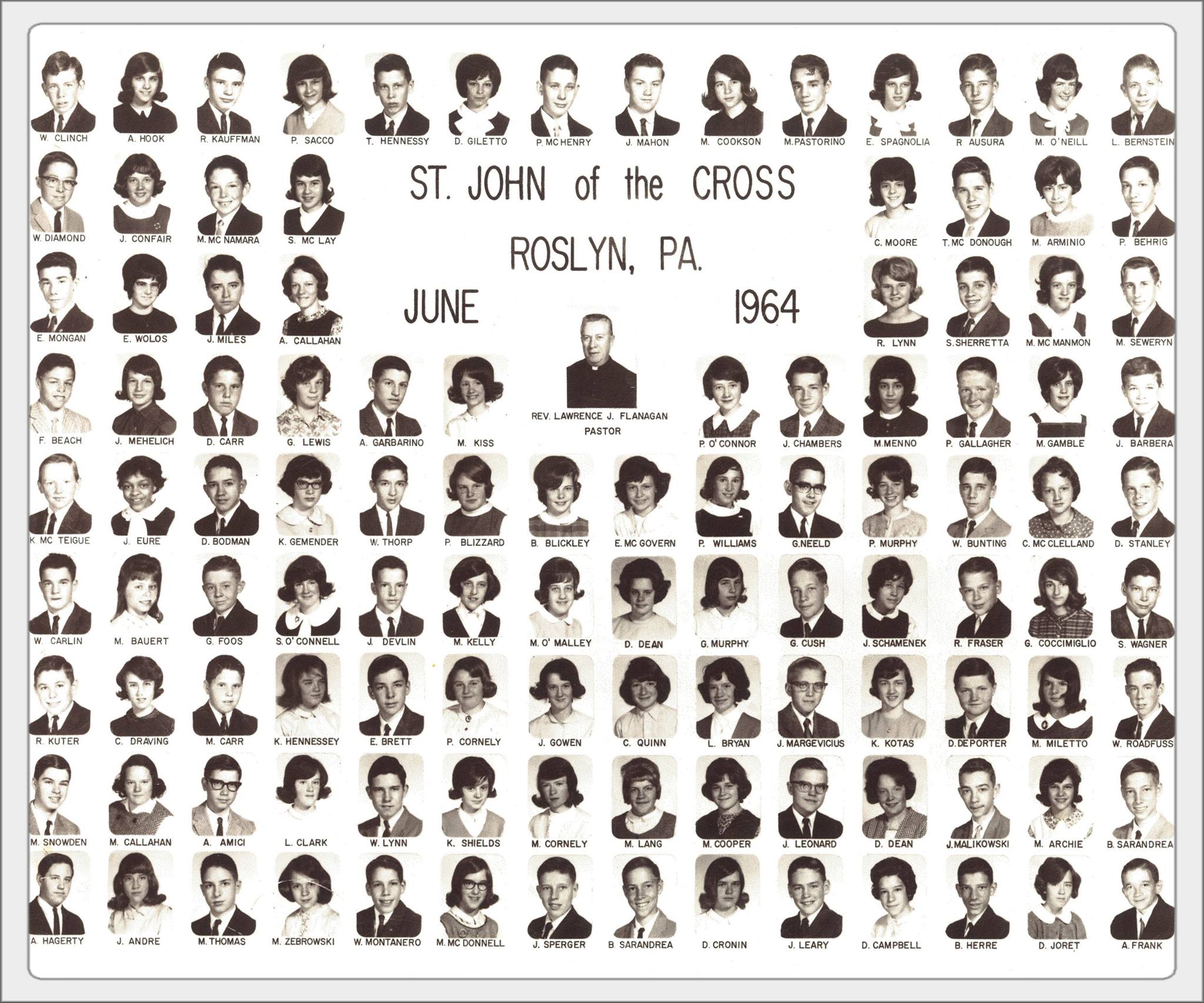Saint John of the Cross Class of 1964 Roslyn, Pa. | Facebook