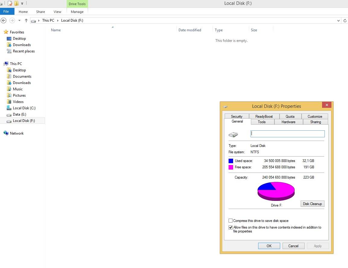 Low level format issues with disk size detection