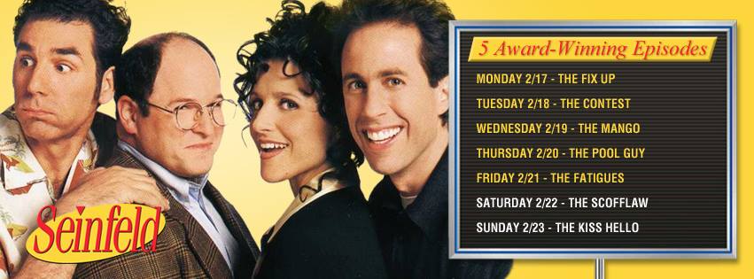 Seinfeld - Tune-in to Seinfeld each night this week to catch 5 Award ...