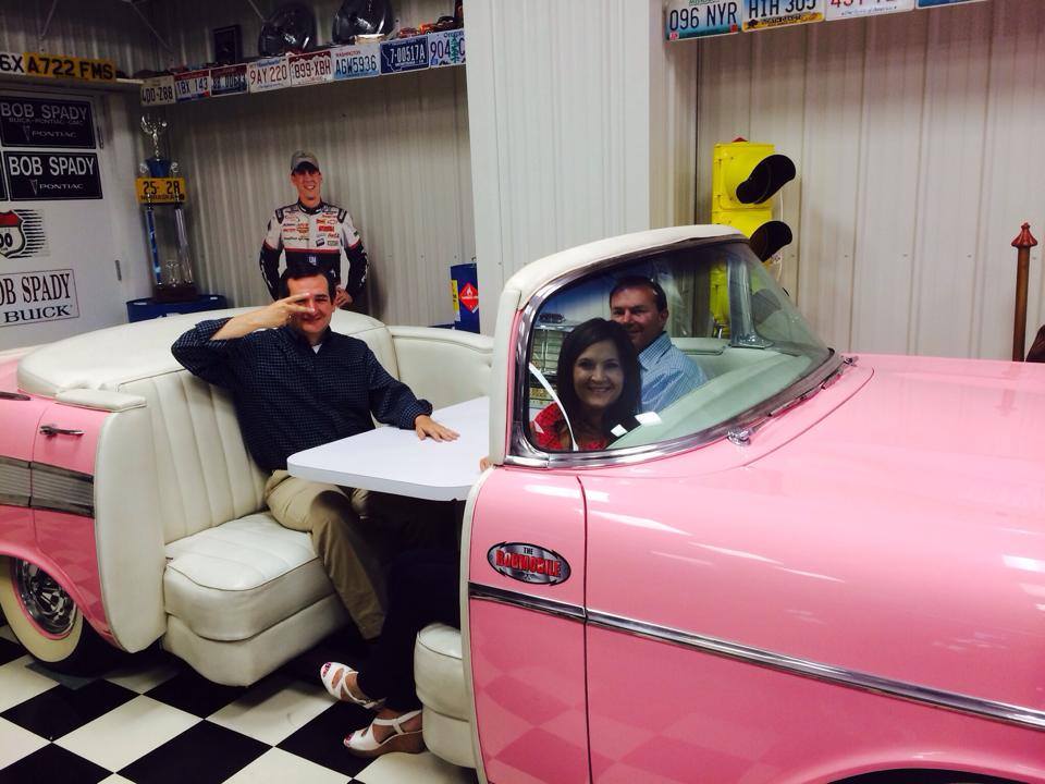 Ted - Visiting an original Jack Rabbit Slim's booth from Pulp Fiction ...