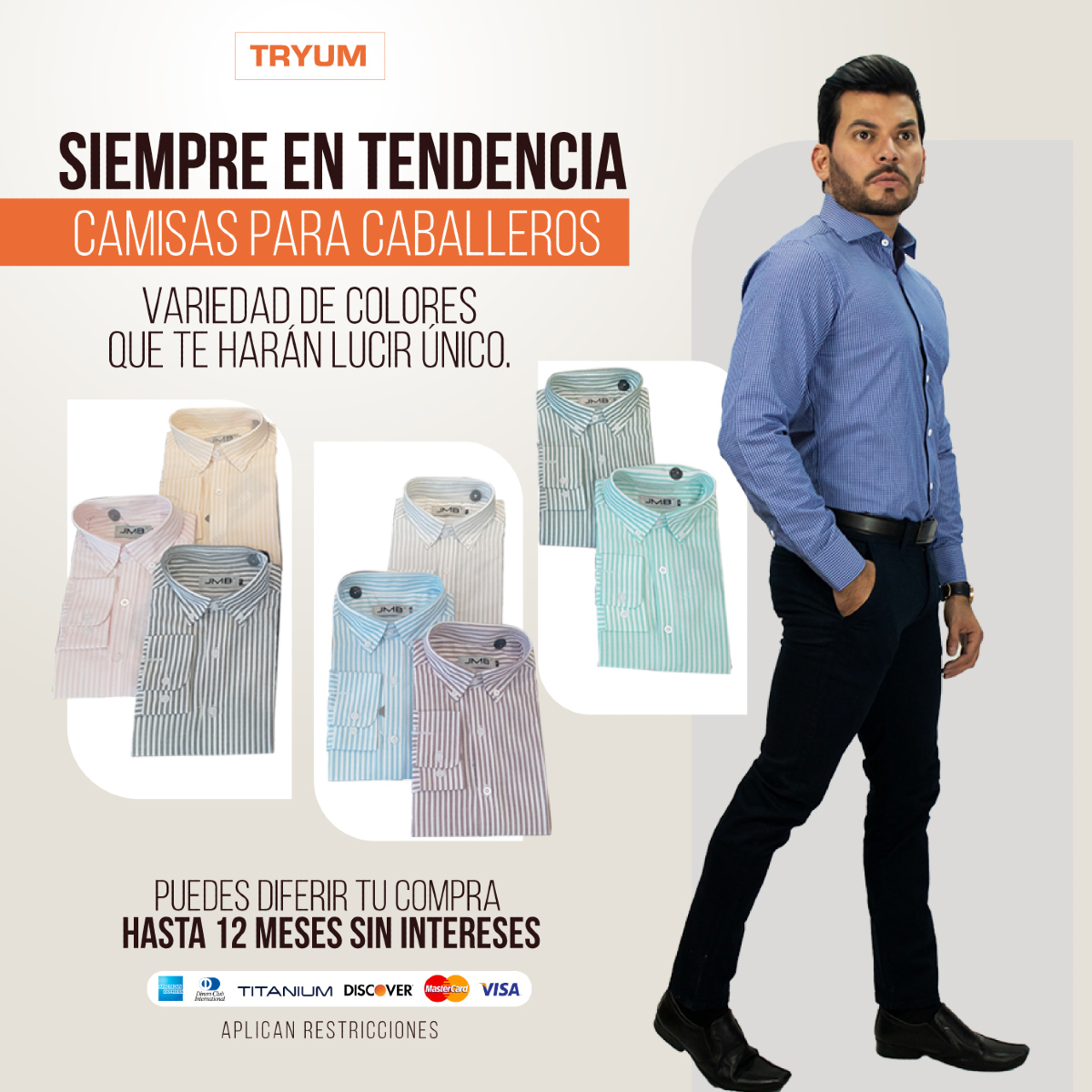 TRYUM - 💼 En #Tryum encontrarás camisería para caballeros... | Facebook