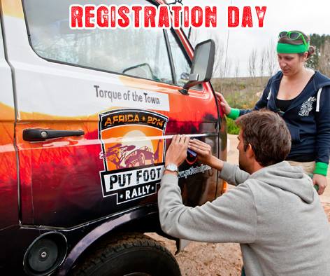 Put Foot Rally - REGISTRATION DAY! Read about it here: http://bit.ly ...