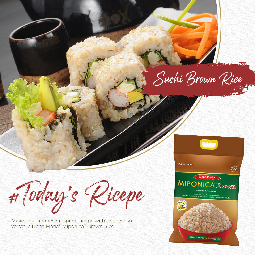 For Japanese cuisine... - Doña Maria Premium Quality Rice | Facebook