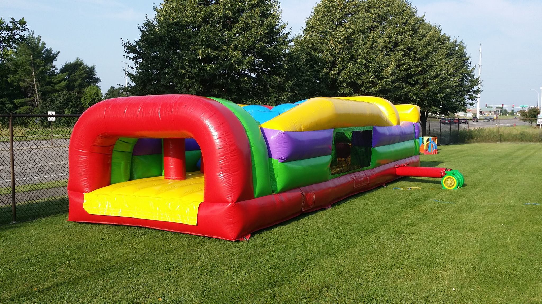 Our 7-element obstacle course... - Magic Bounce Party Rentals