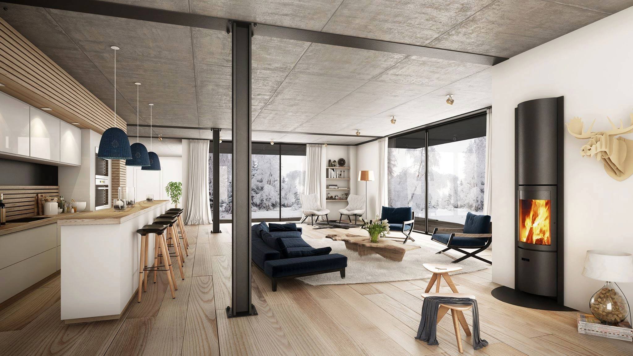 Home Designing - 25 Tasteful Living Rooms - http://www.home-designing ...