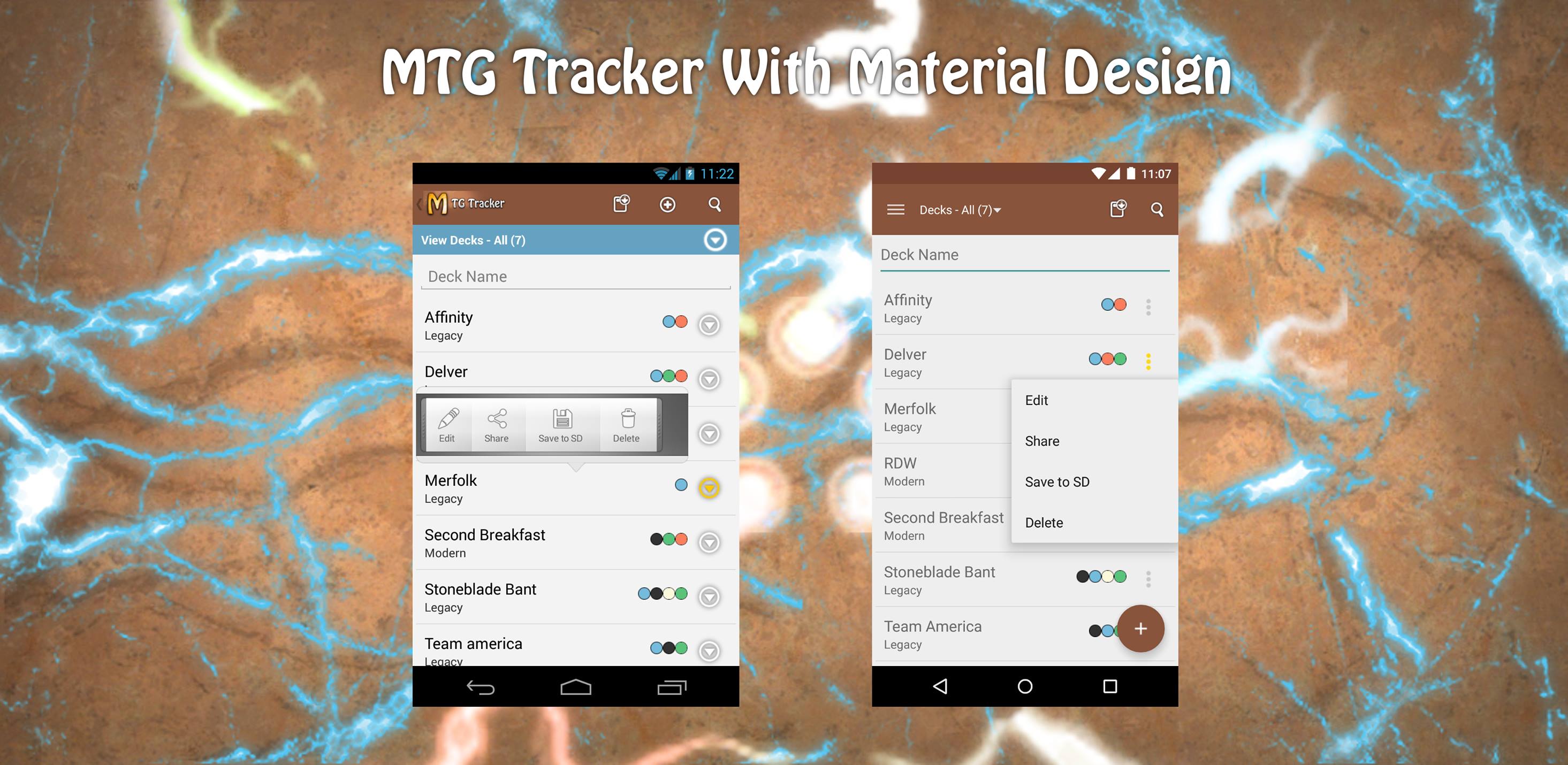 Magic TG Tracker
