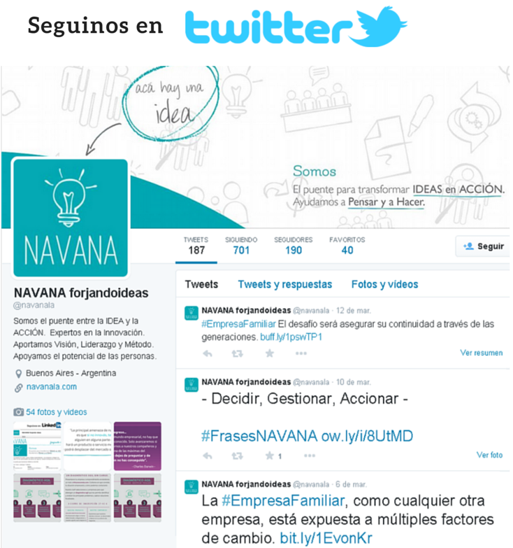 Navanala Consultora - ¿Estás en #Twitter? Seguinos y mantenete ...