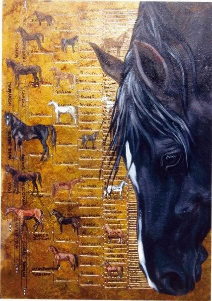 Inge Dagmar Manders fine art - The finished painting...