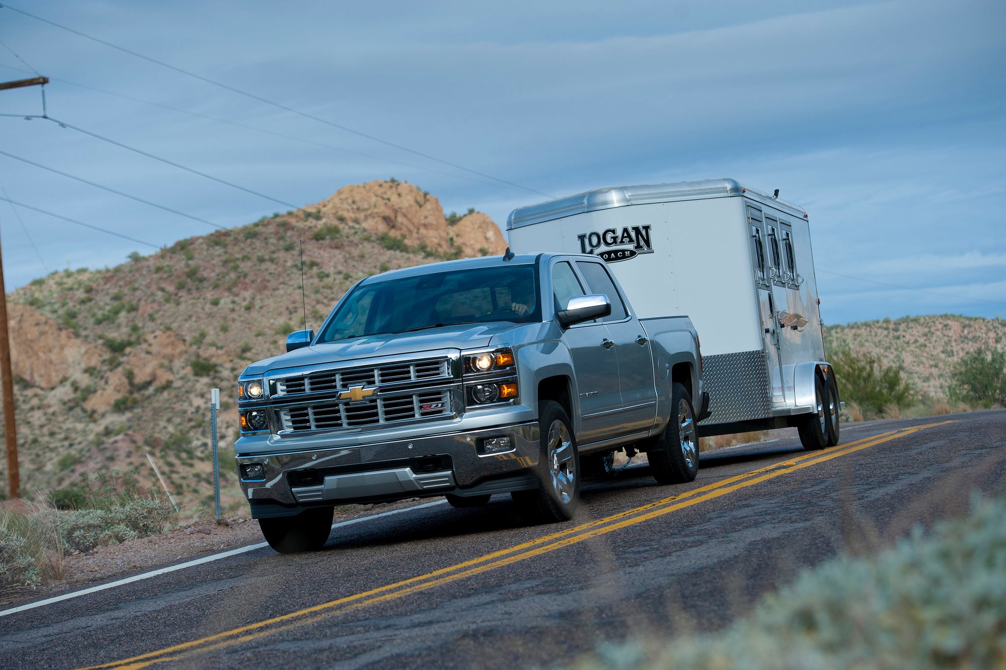 General - The truck-worthy Chevrolet Silverado 1500 finished first 