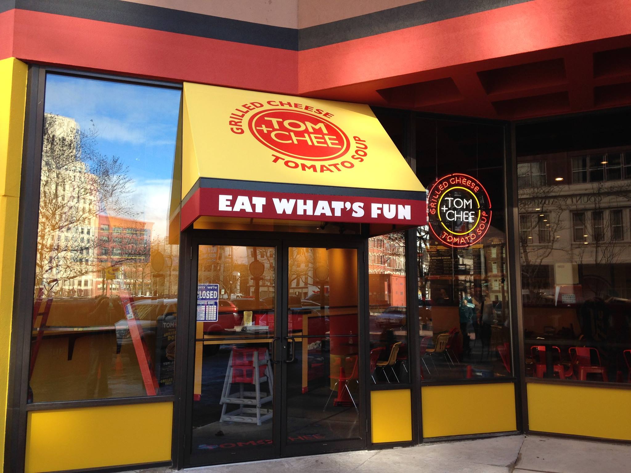 Tom & Chee - Come find us at our new location, open at 10AM! | Facebook