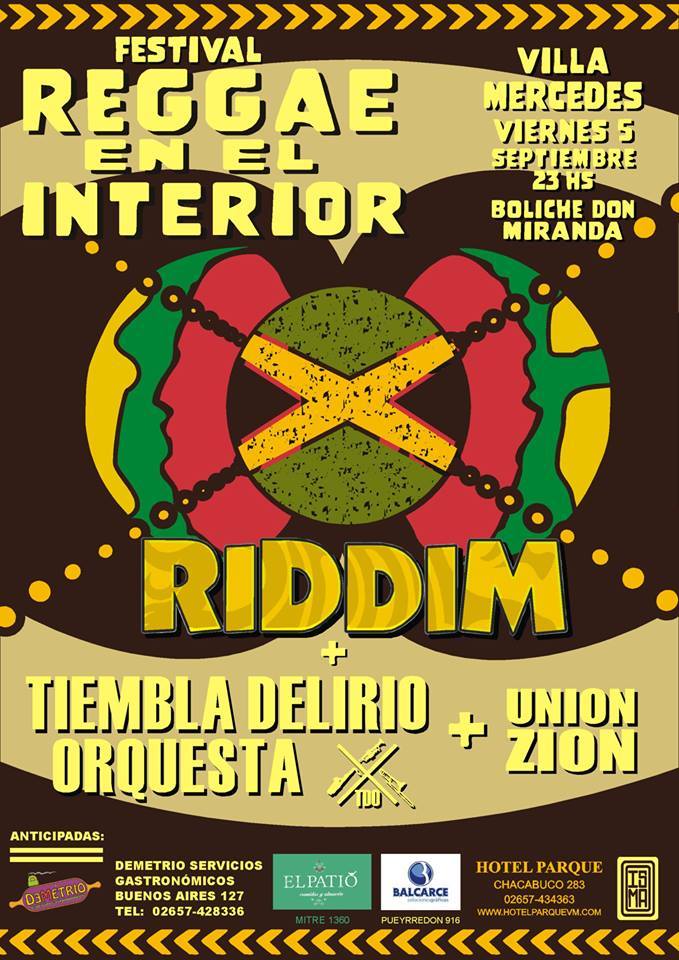 RIDDIM - ATENCION SAN LUIS (VILLA MERCEDES),CORDOBA (RIO... | Facebook