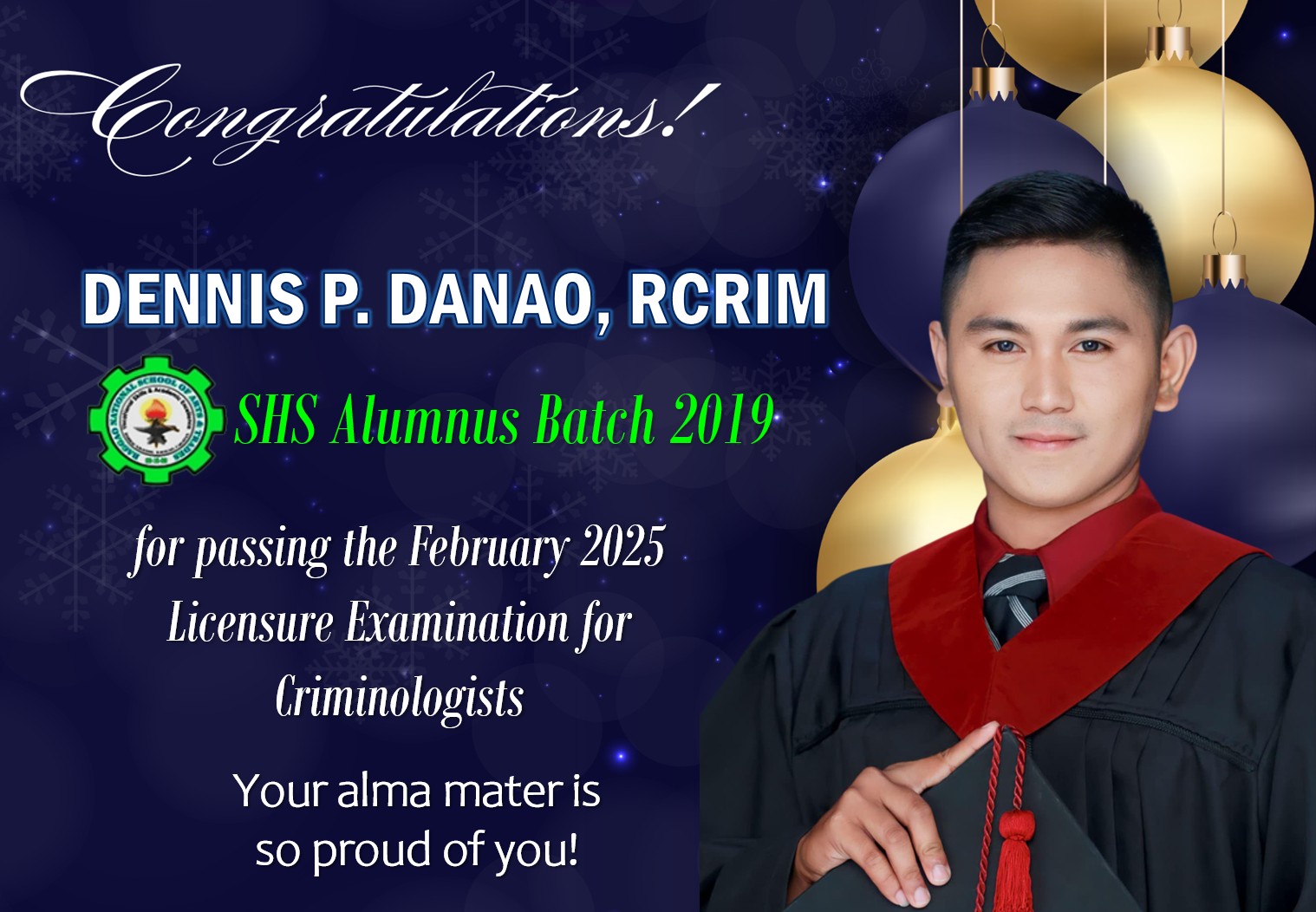 RCRIM 2025 | Congratulations... - The Grandest Hammer- BNSAT