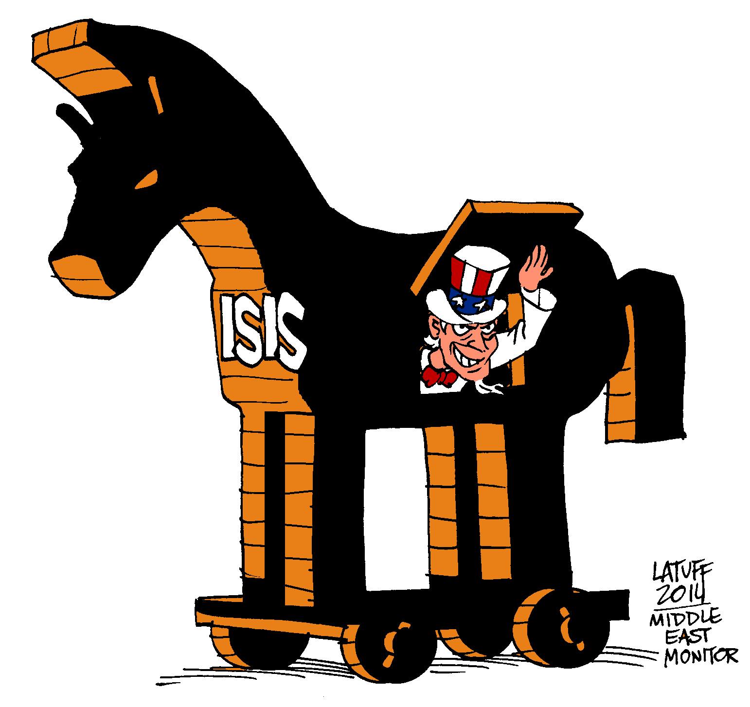 Middle East Monitor - Is #ISIS a trojan horse of the #US? Thanks Carlos ...