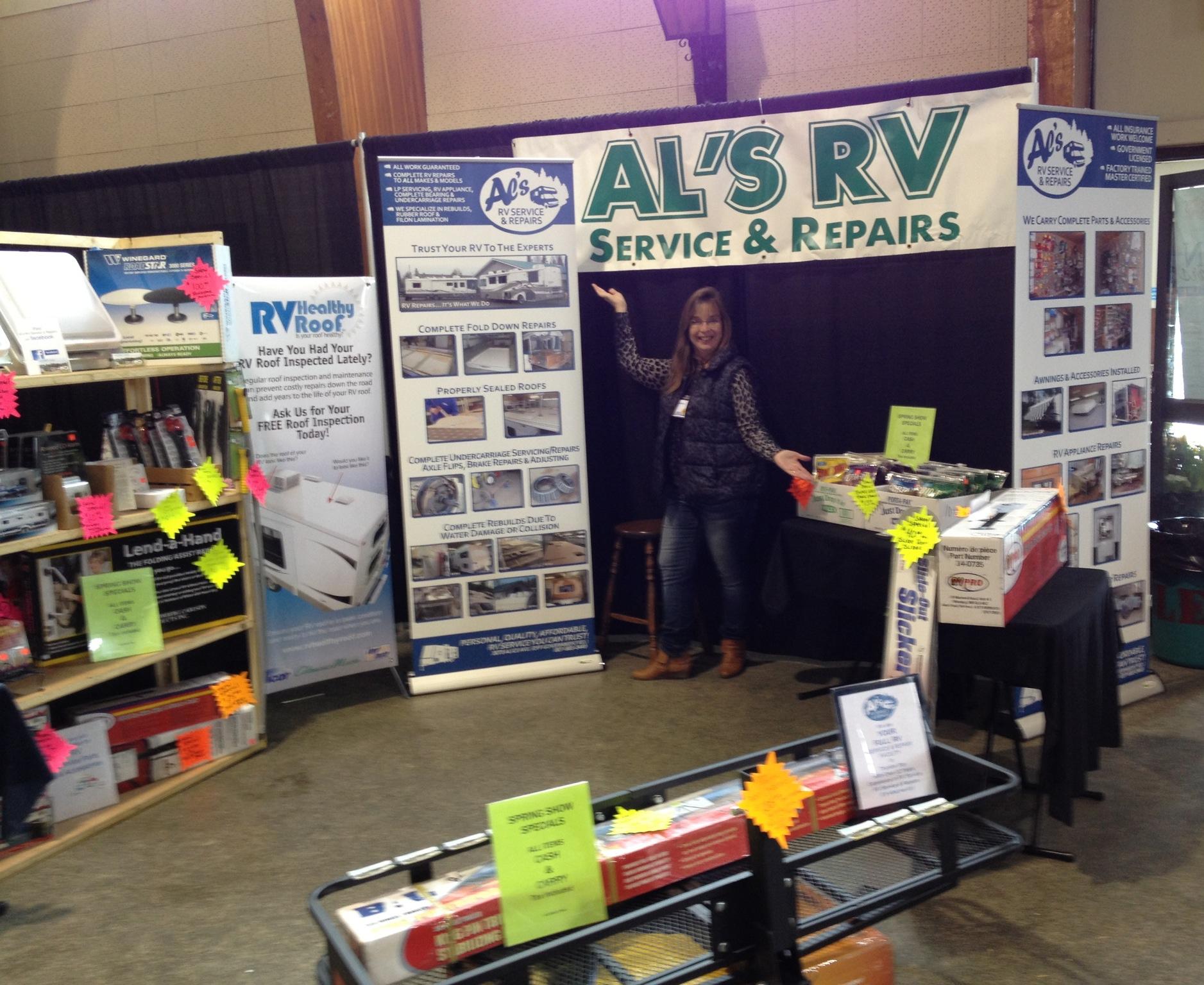 Our booth is in the Coliseum... - Al's RV Service & Repairs | Facebook