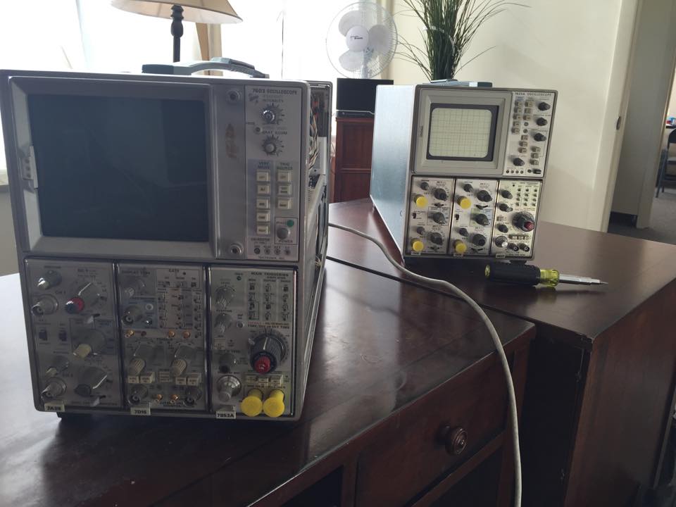 Tek 7603 and 7623 readout board issues