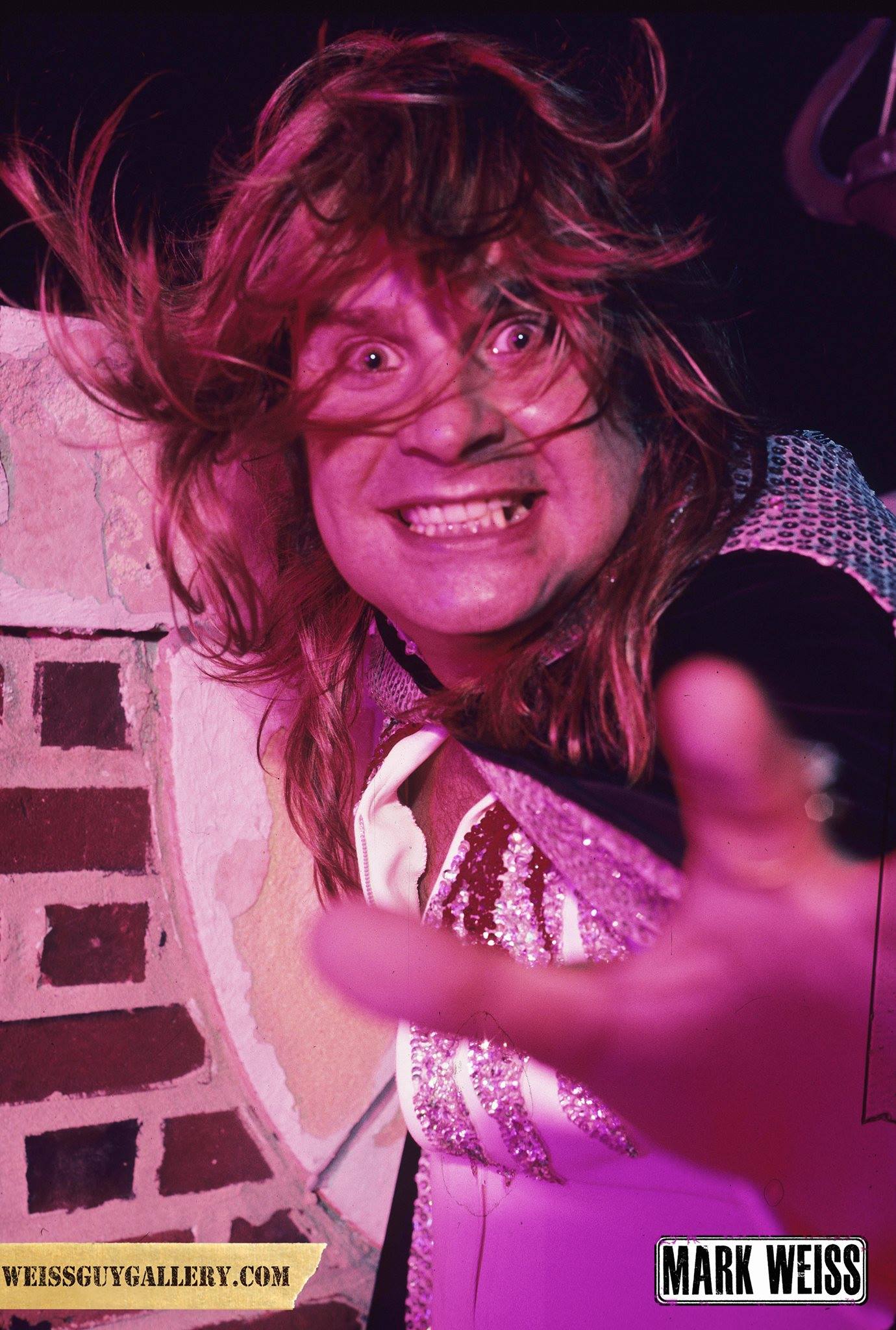 Ozzy - On the roof of the Convention Hall in Asbury Park, NJ 1981