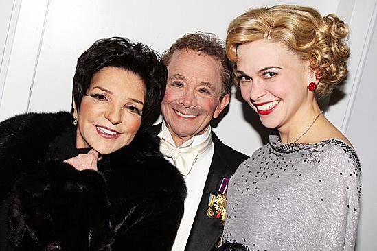 Liza Minnelli - Liza visited Joel Grey and Sutton Foster when they were ...