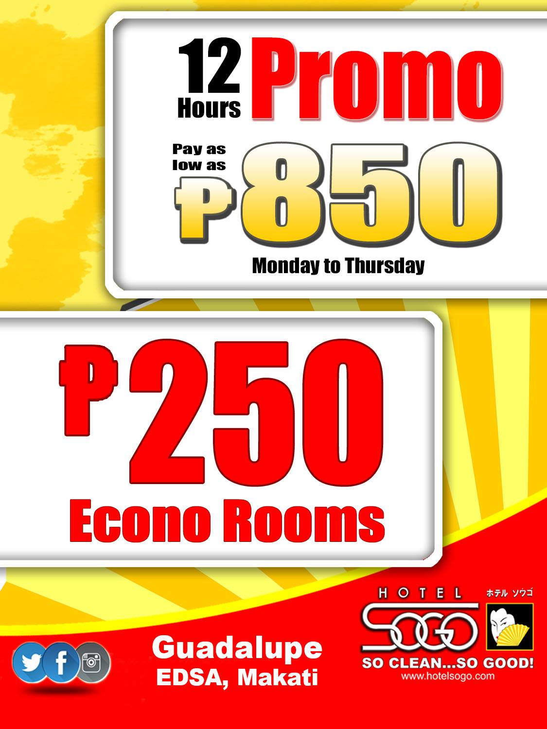 Hotel - Very affordable room promo 12 hours for as low as P850! Visit ...
