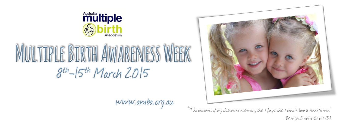 A message from... - Ipswich Multiple Birth Association Inc.