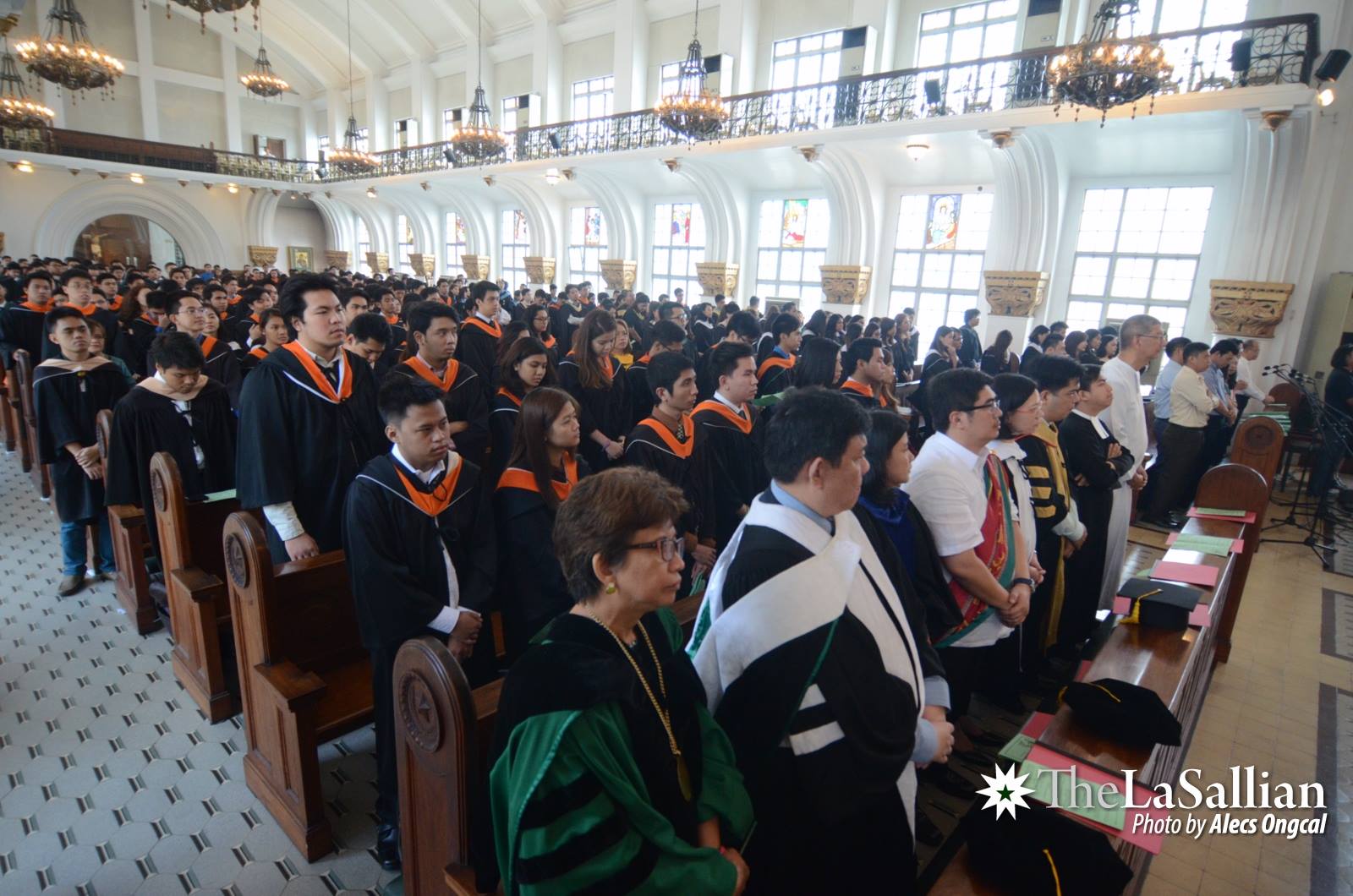 The LaSallian - The baccalaureate mass for DLSU's upcoming 172nd ...