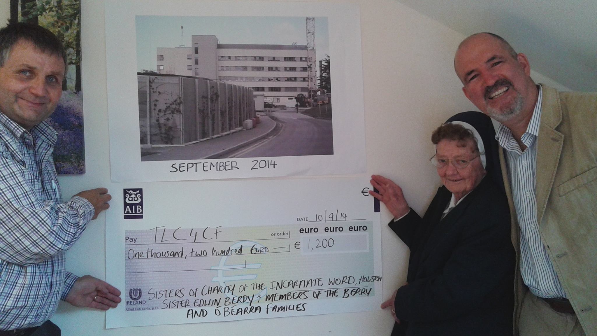 TLC4CF - Sr Edwin Berry has been busy fundraising for TLC4CF in Houston ...