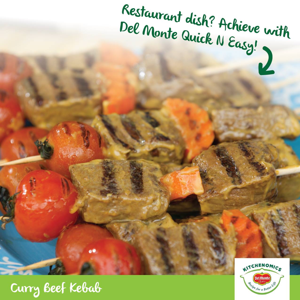 Del Monte Kitchenomics - Achieve na achieve ang Beef Kebab in 15 ...