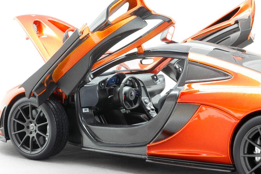 Diecast 1/18 McLaren P1 Volcano Orange- Hong Kong Special
