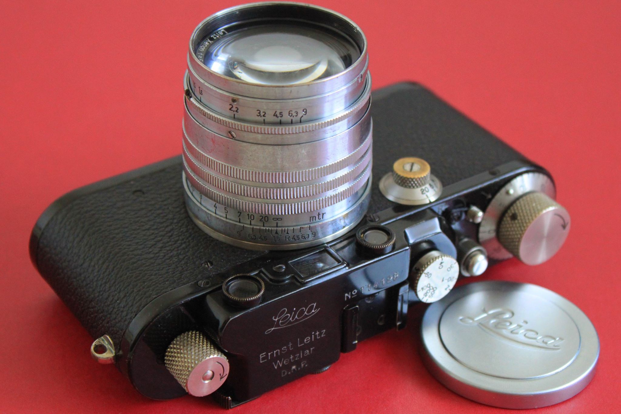 Vintage Leica IIIa and Leitz Xenon 5cm f1.5 lens performance