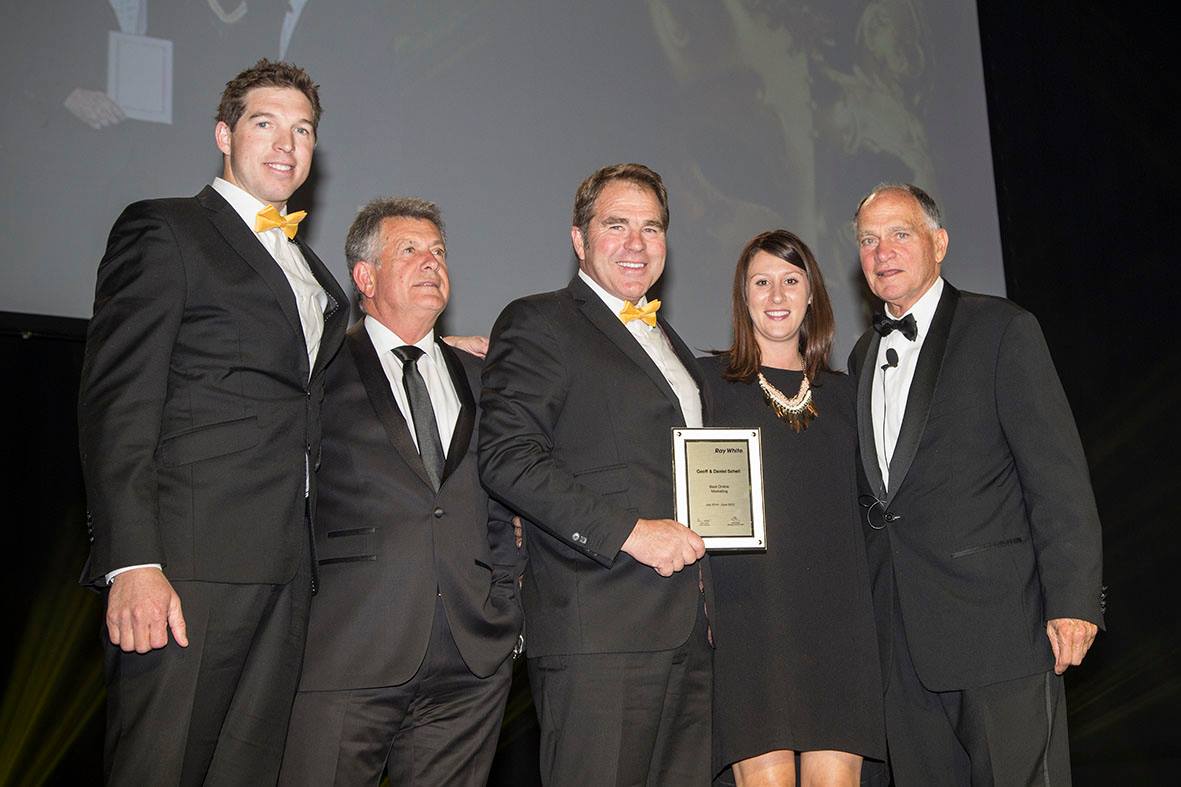 At the... - Geoff and Daniel Schell, Ray White Rural SA