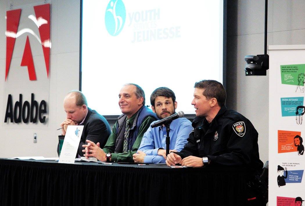 Youth - Expert panelists Ben Leikin from Ottawa Public Health, Dr. Phil ...