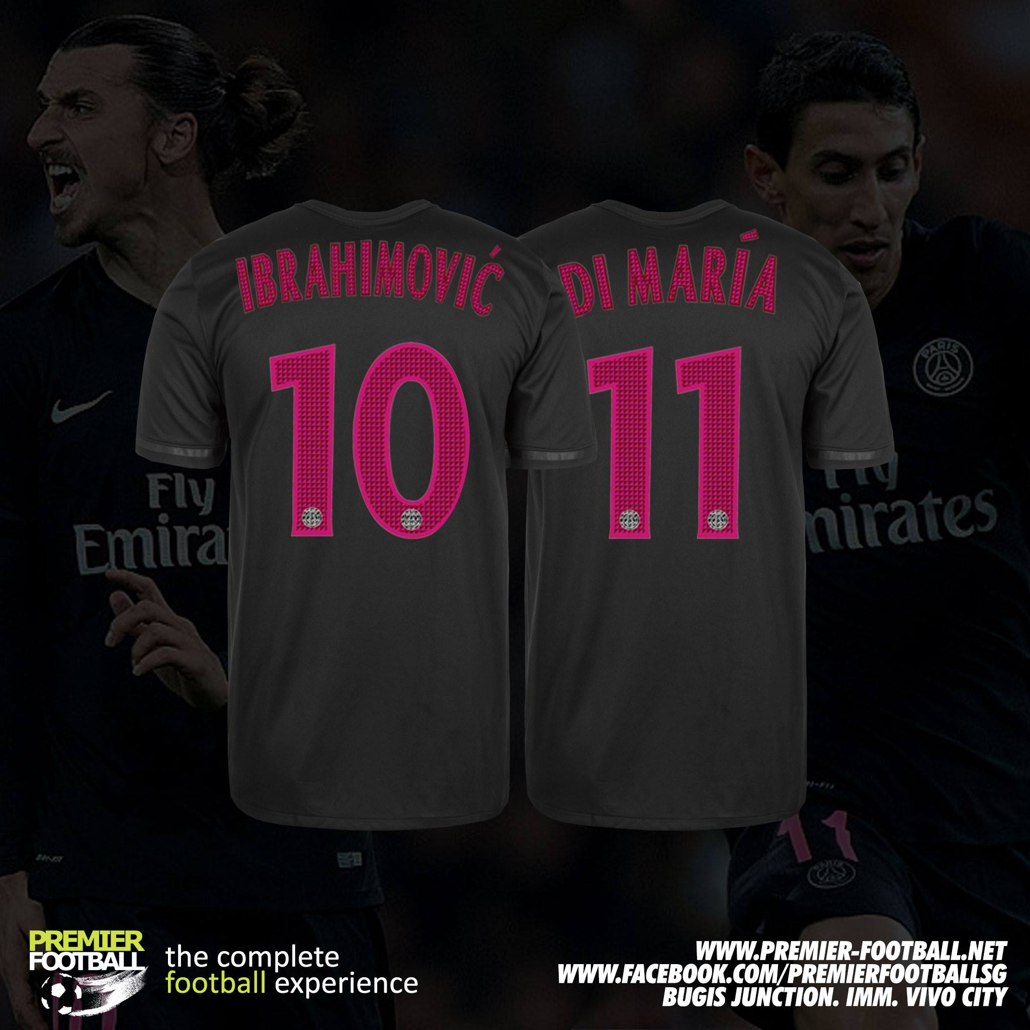 Premier - Get your Paris St. Germain 15/16 3rd Kit with the