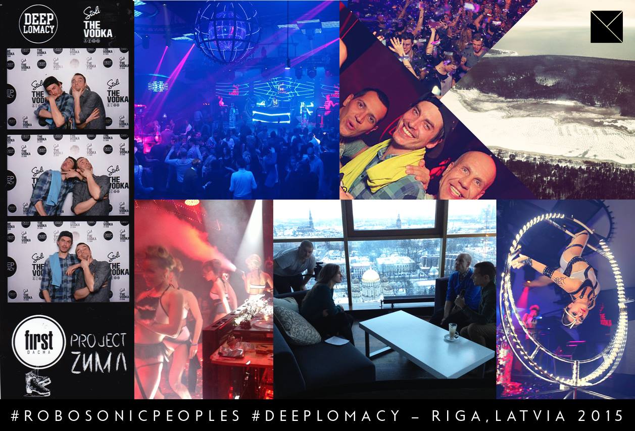 Robosonic - Postcard from and to Riga. Thank you Deeplomacy, First ...