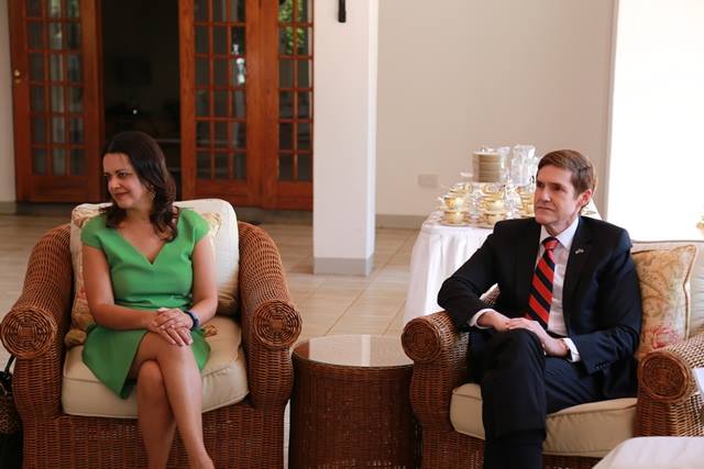 U.S. - Ambassador Miller and PEPFAR Botswana Coordinator Kanchan Reed ...