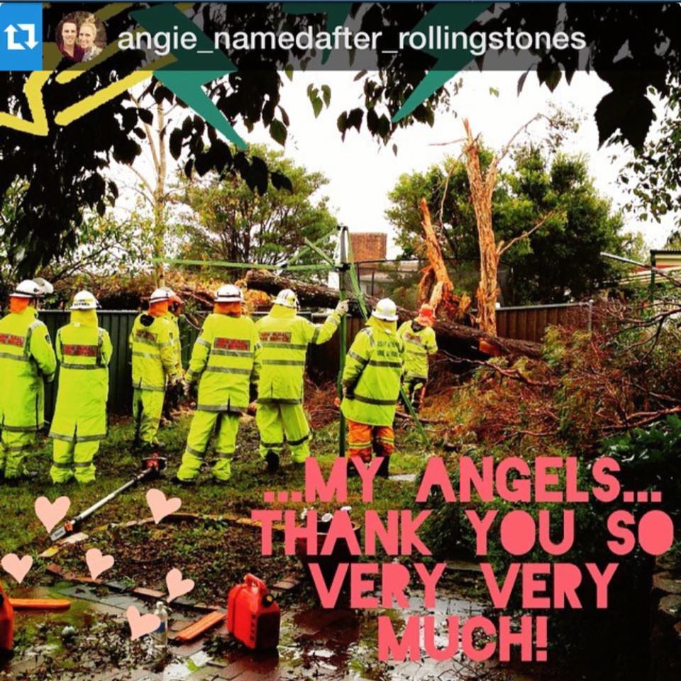 NSW Rural Fire Service - After another busy day helping the NSW SES ...