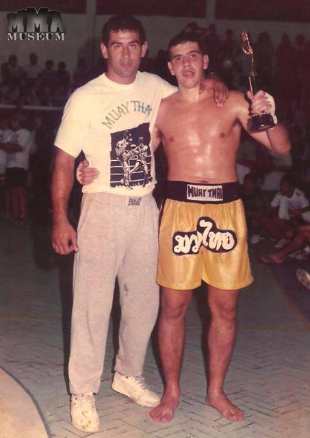 MMA MUSEUM - Teacher Marco Ruas and Student Pedro Rizzo after a ...