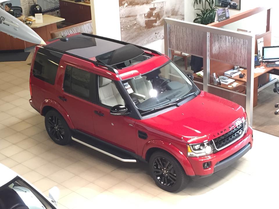 This Firenze Red LR4 will... - Jaguar Land Rover San Diego | Facebook