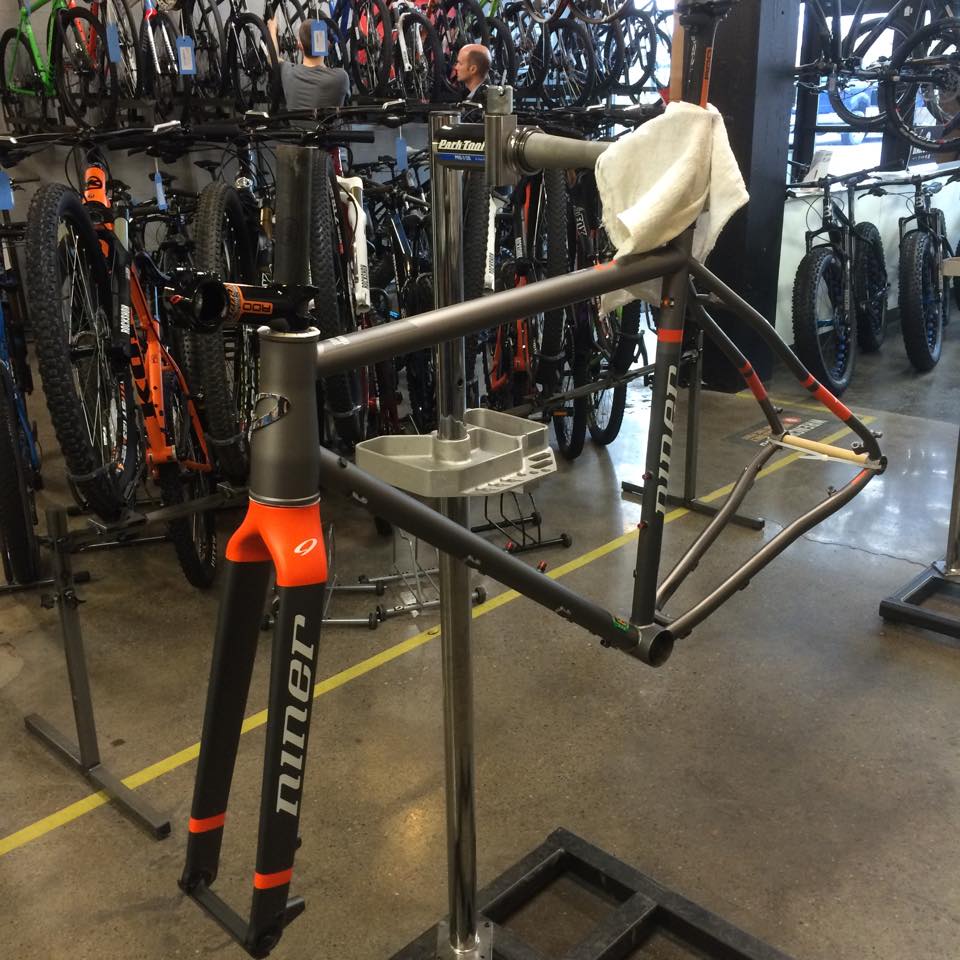 Tryon Bike - New frame day! Chris here is building up his...