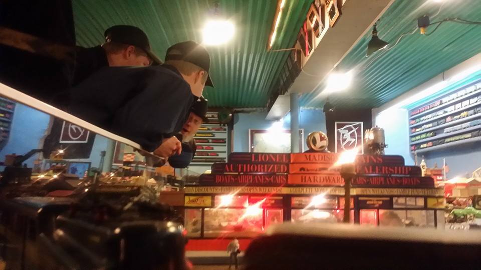 We opened the Museum last nite... - The Toy Train Barn Museum