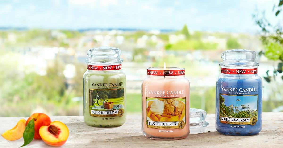Discover the sweet smell of summer with Today's Special Value Yankee Candle set http://ow.ly/MAFce This gorgeous collection includes Blue Summer Sky, Peach Cobbler and Picnic in the Park! You can also choose